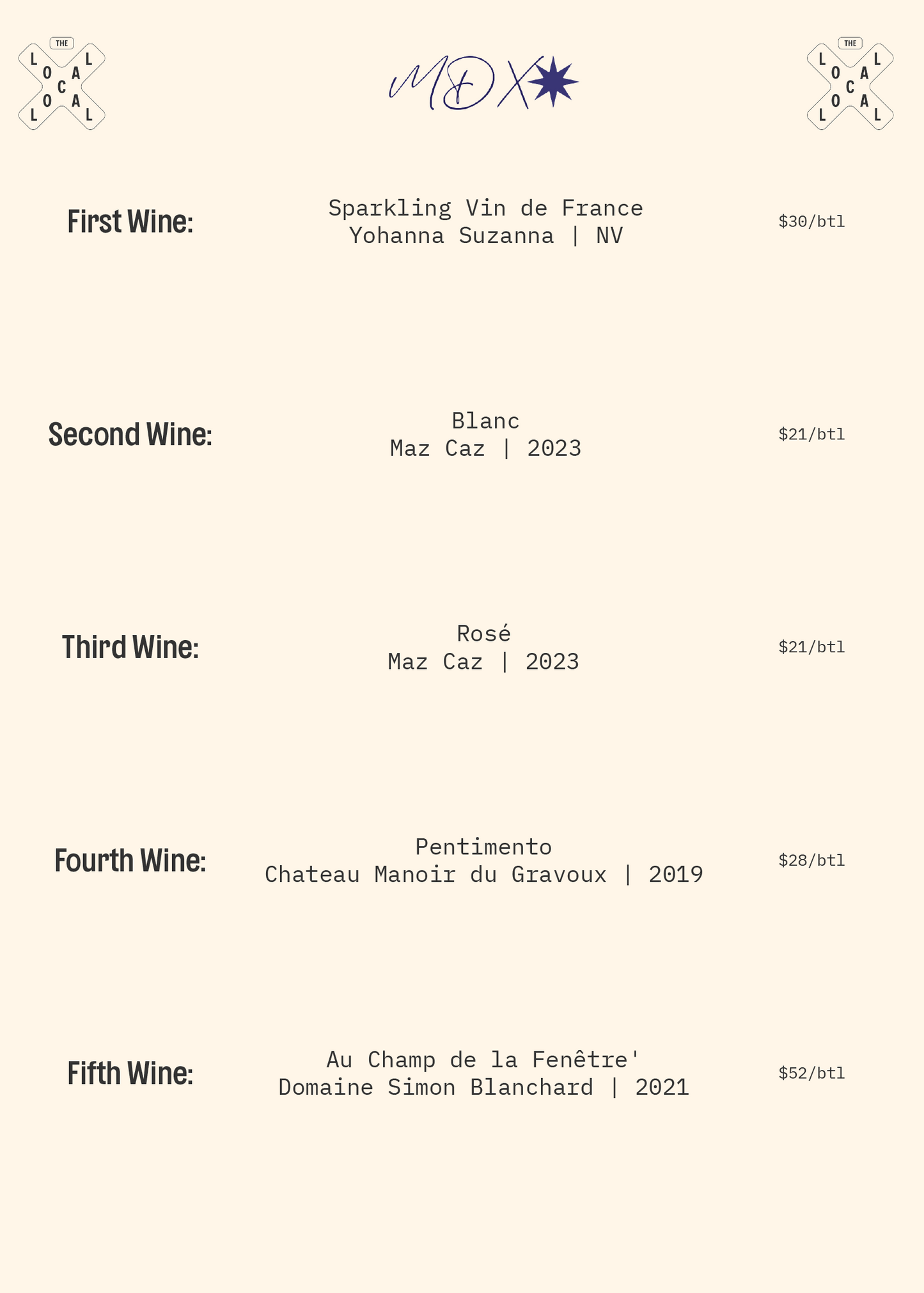 Meet The Winemaker: Michele D'Aprix - 6pm-7:30pm - 7/17/25