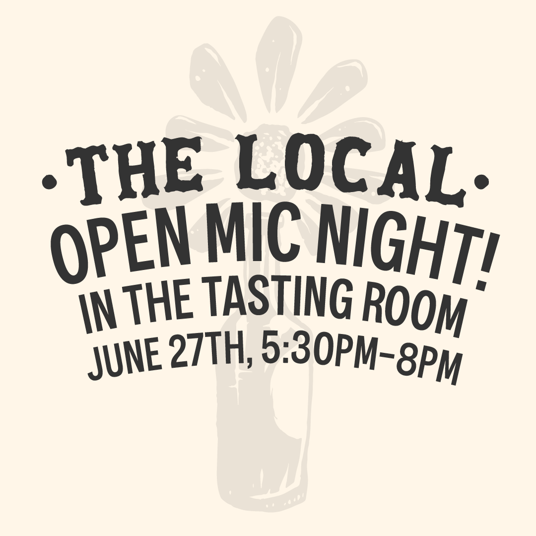 Open Mic Night - 5:30pm-8:00pm - 6/27/24