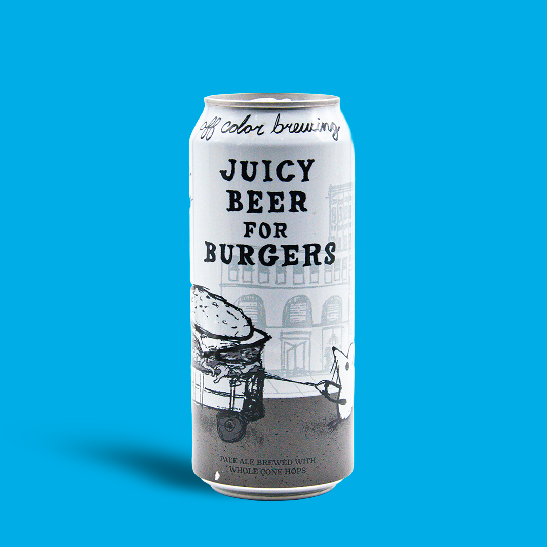 Juicy Beer for Burgers - Off Color Brewing