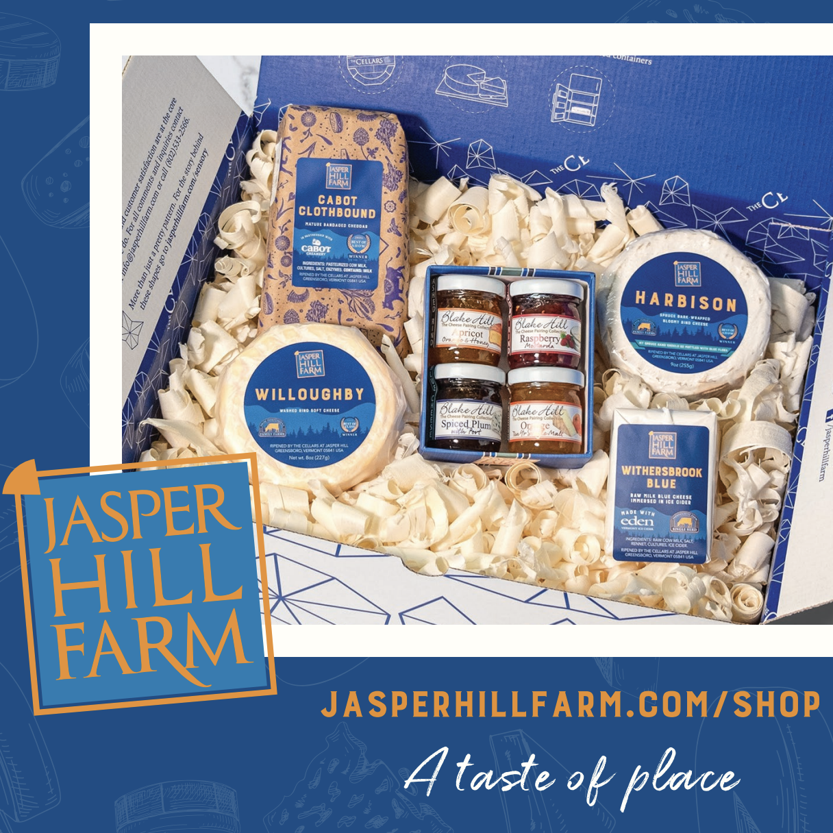 Pairing Perfection from Jasper Hill Farm & Blake Hill