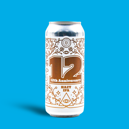 12th Anniversary Hazy IPA - Burlington Beer Company
