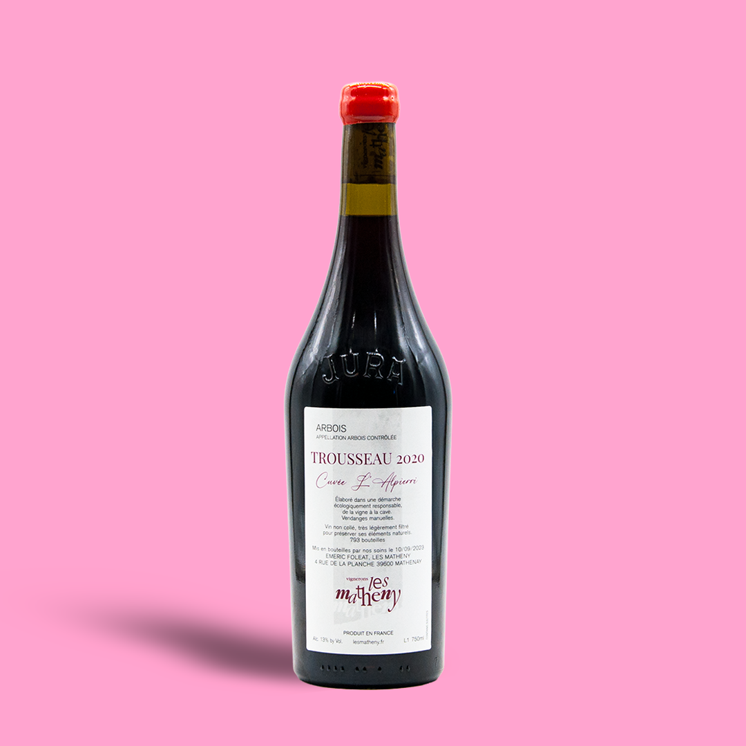 Arbois Rouge Trousseau - Vignerons Les Matheny