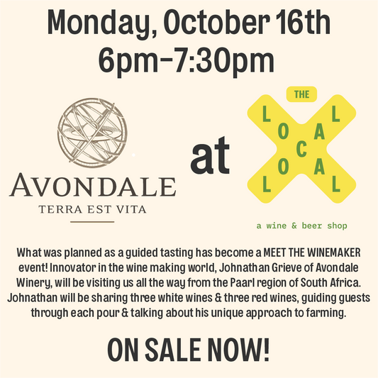 Avondale's Johnathan Grieve x The Local - 6pm-7:30pm - 10/16/23