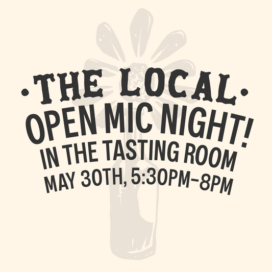 Open Mic Night - 5:30pm-8:00pm - 5/30/24