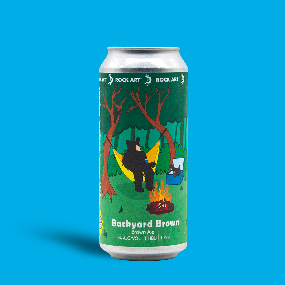 Backyard Brown Ale - Rock Art Brewery