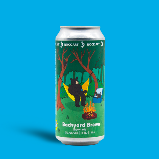 Backyard Brown Ale - Rock Art Brewery