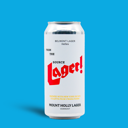 Belmont Lager - Mount Holly Beer Co.