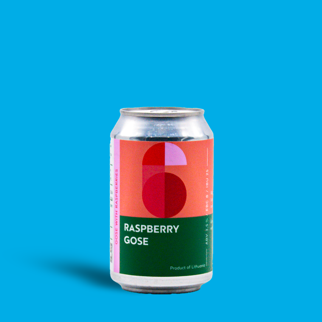 Porch Drinks - Raspberry Gose - Sakiškės Brewery