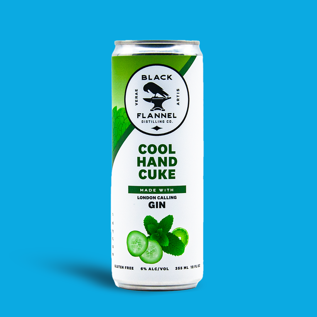 Cool Hand Cuke Canned Cocktail - Black Flannel Brewing Co.