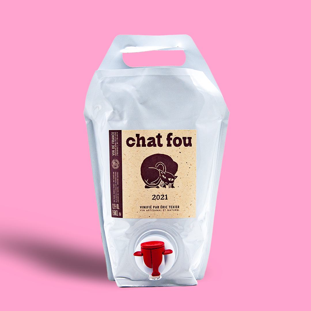 Côtes du Rhône Rouge Chat Fou - Éric Texier