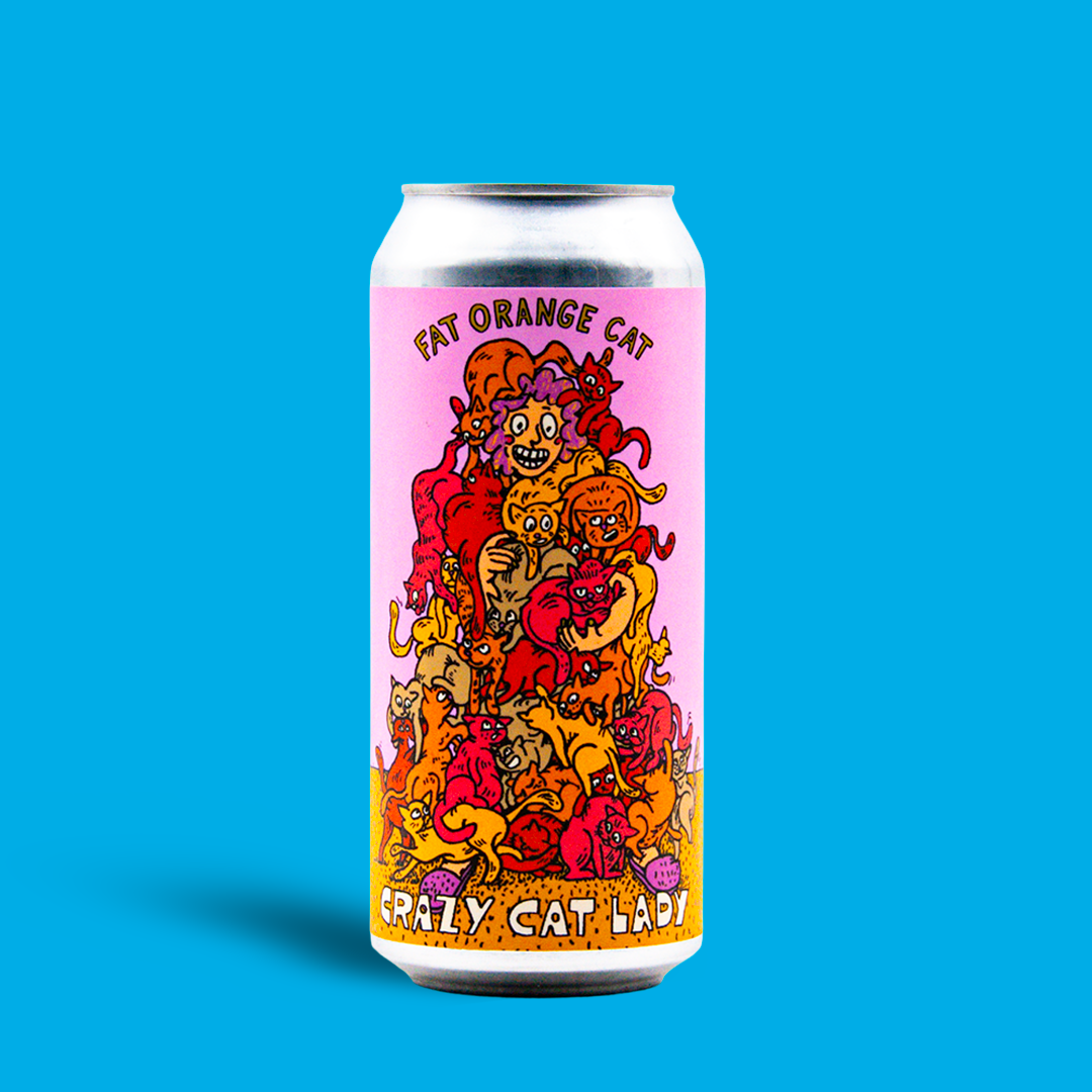Crazy Cat Lady - Fat Orange Cat Brew Co.