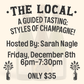 A Guided Tasting: The Styles of Champagne - 6pm-7:30pm - 12/8/23