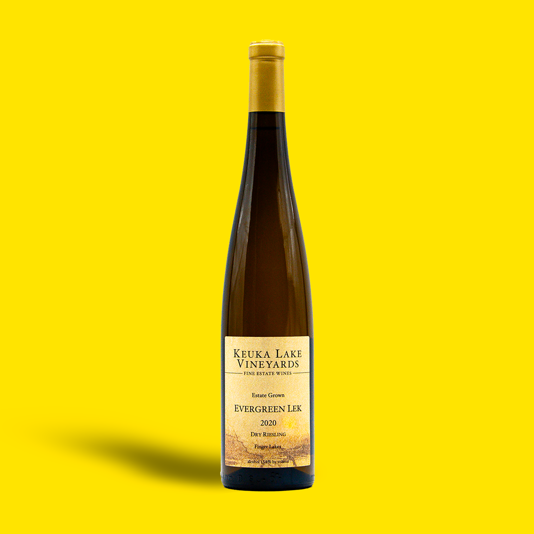 Evergreen Lek Dry Riesling - Keuka Lake Vineyards