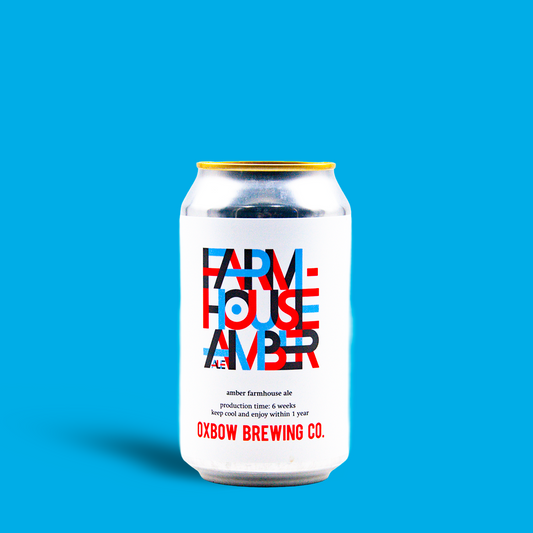 Farmhouse Amber Ale - Oxbow Brewing Company