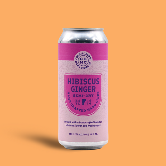 Hibiscus Ginger Hard Cider - Cold Hollow Cider Mill