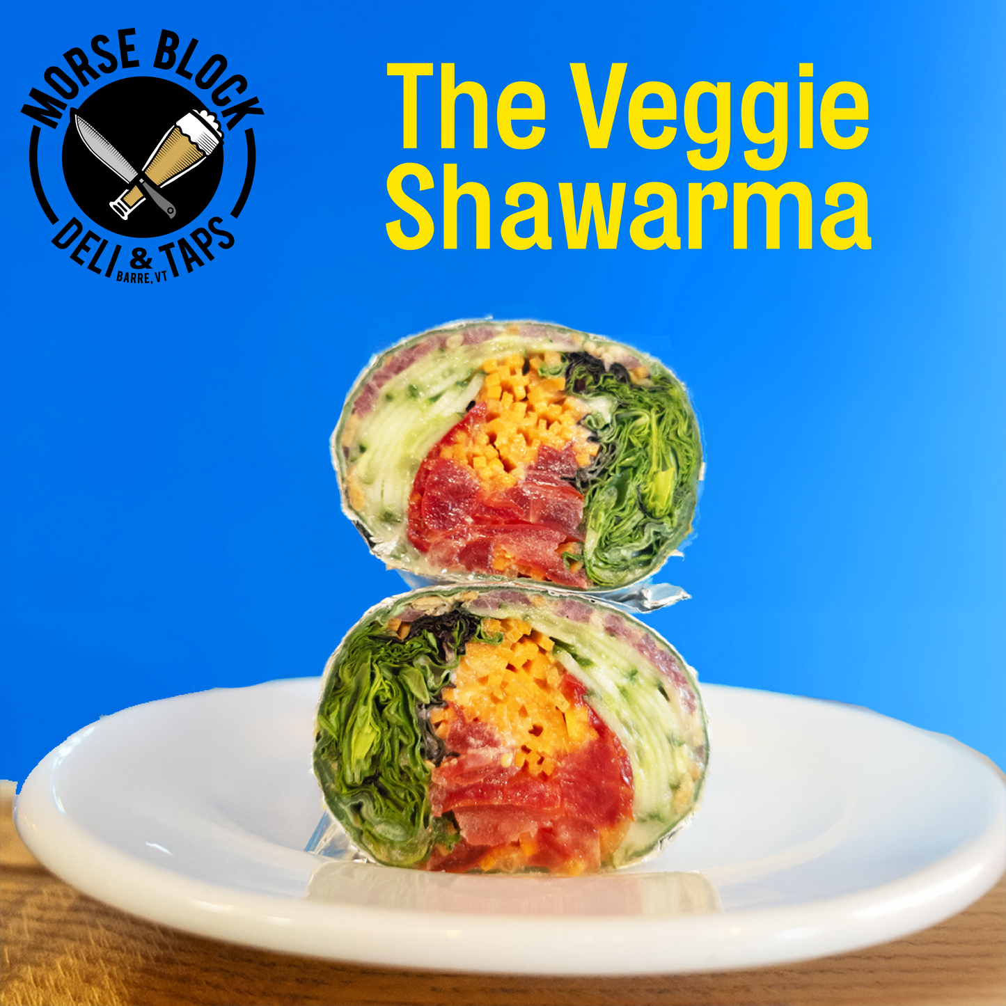 Morse Block Deli - The Veggie Shawarma