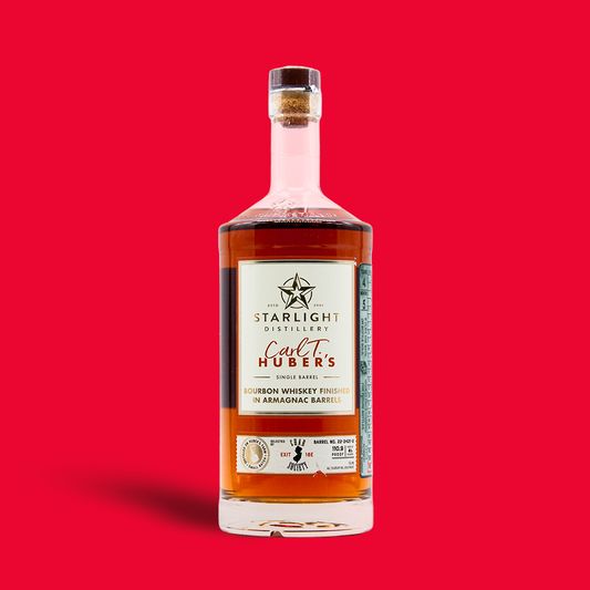 Single Barrel Carl T. Bourbon Whiskey -  Starlight Distillery - 750ml
