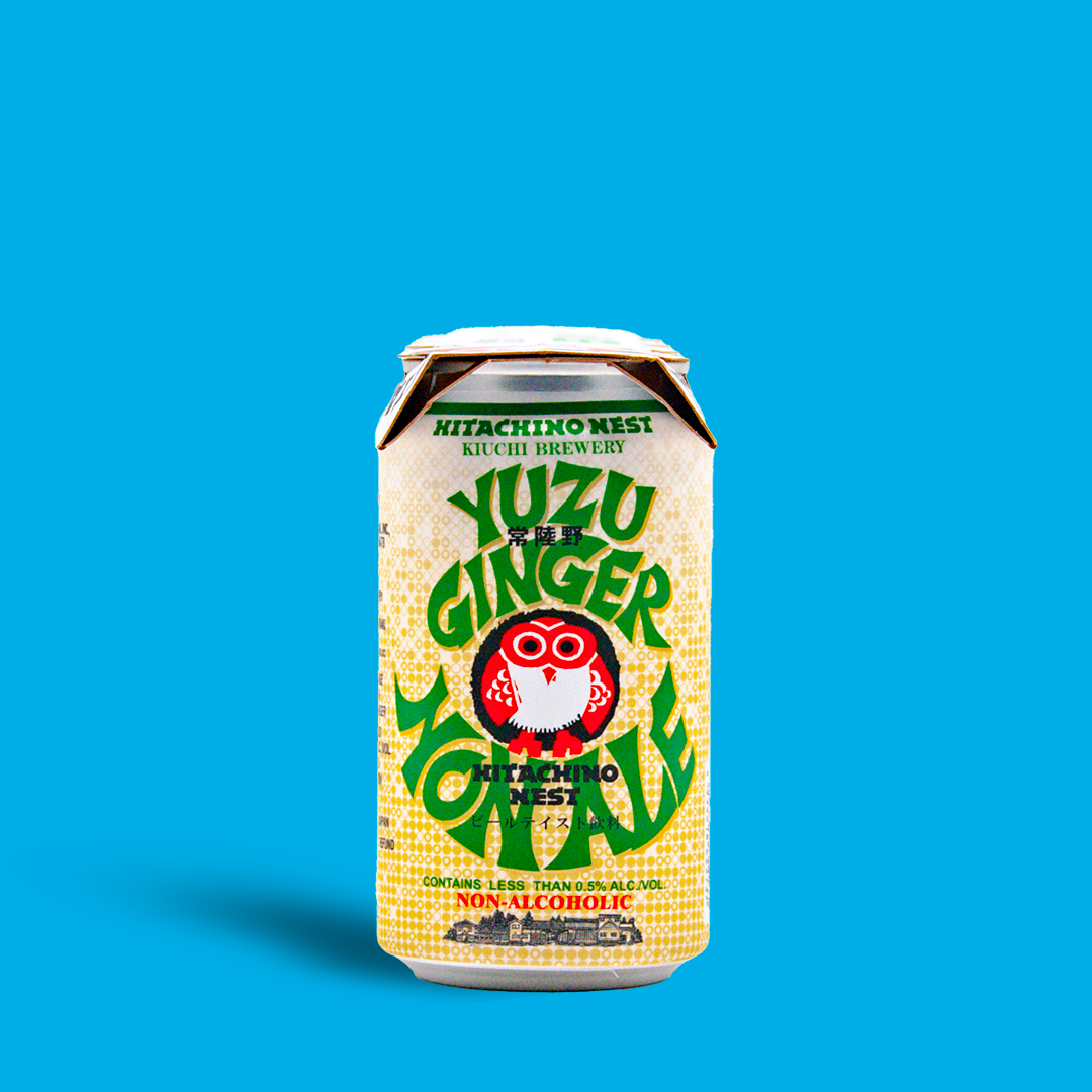 Yuzu Ginger Non-Alcoholic Ale - Hitachino Nest Beer