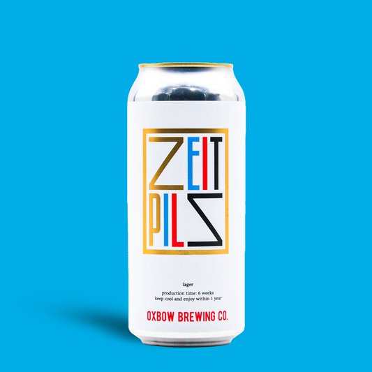 Zeit Pils - Oxbow Brewing Company