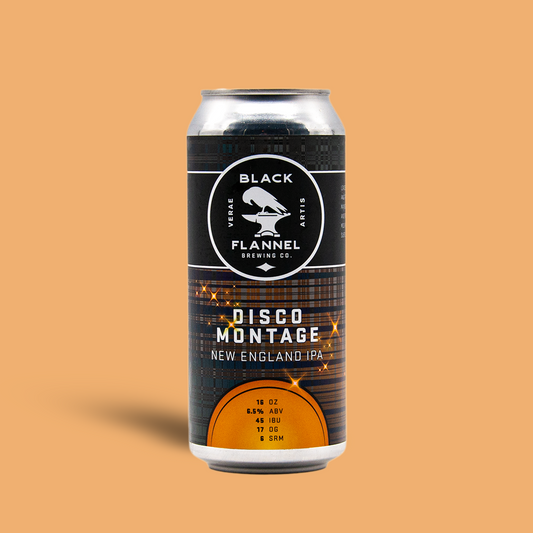 Disco Montage NE IPA - Black Flannel Brewing Co.