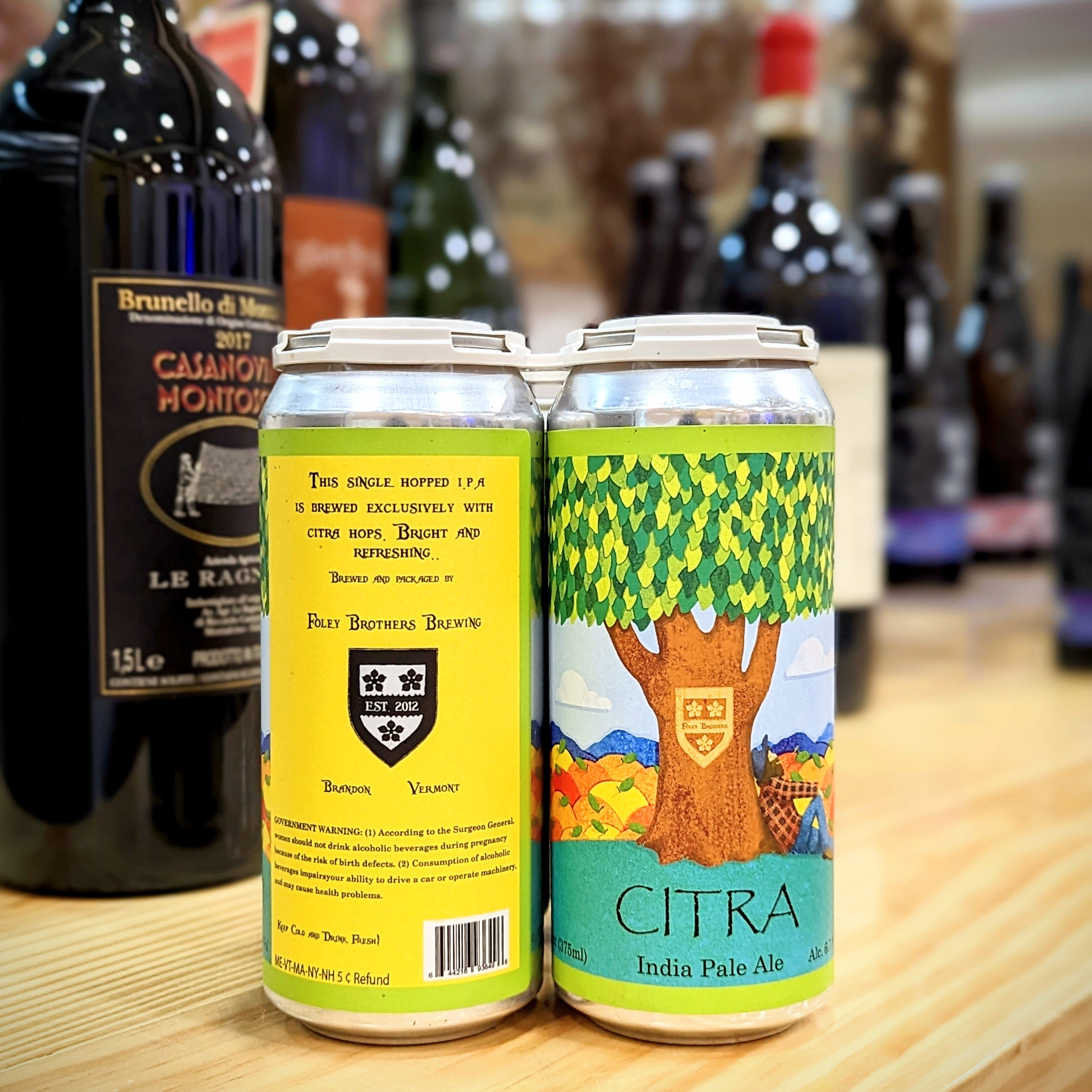 Captain Series: Single Hop Citra IPA - Foley Brothers Brewing – The ...