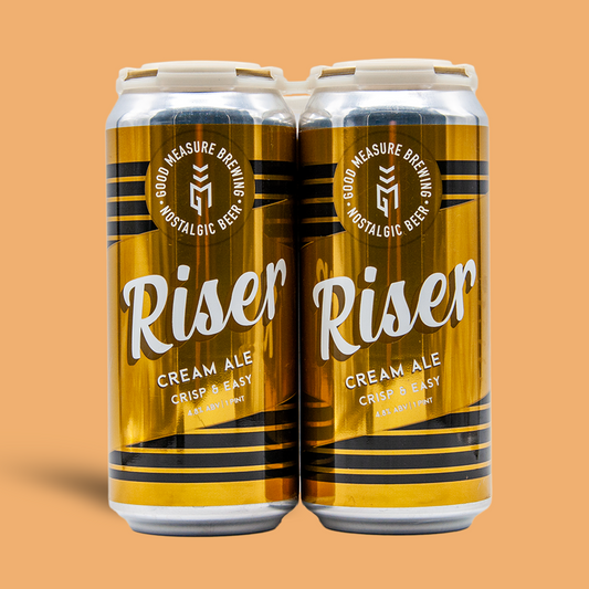 Riser Cream Ale - Good Measure Brewery